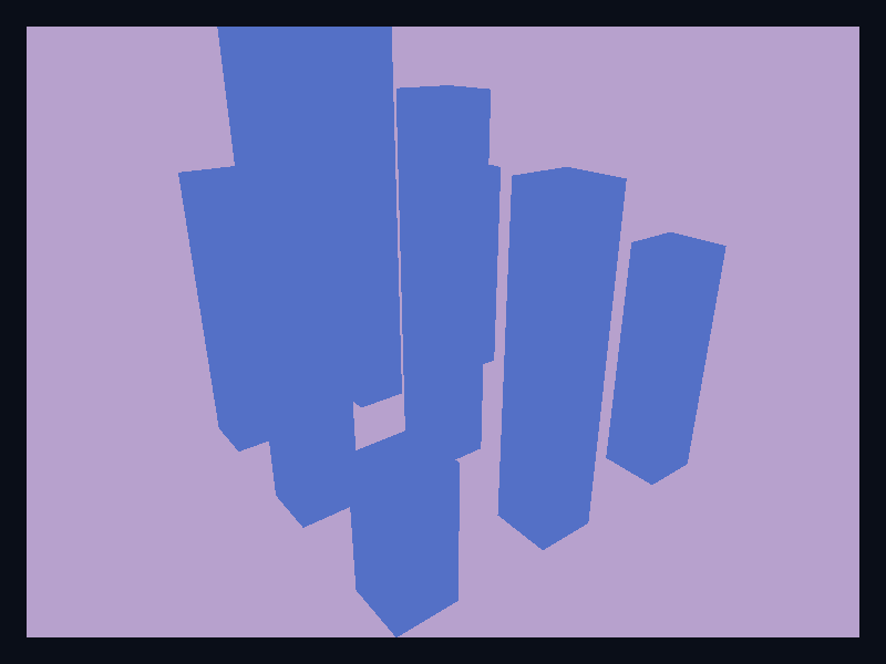 3D capacity bars chart screenshot